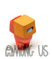 AMONG US PAPER BAG | 3D