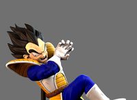 Vegeta Galick Gun statue | 3D