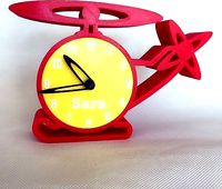 File STL orologio decorativo elicottero | 3D