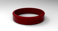 Painter Ring Red | 3D