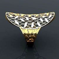 P266- Diamond ring | 3D