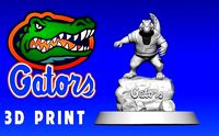 The Florida Gators football  - Wood CNC | 3D
