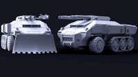 Defender APC - Mutant Militia | 3D