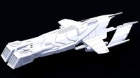 HM-52 Halberd Strategic Bomber - Acolytes of Terror | 3D