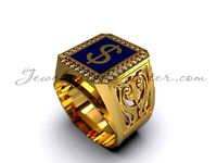 ring with dolar MR 69 | 3D