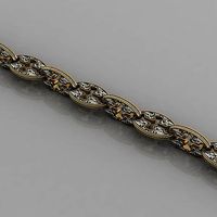 bracelet with engraving 0148 | 3D