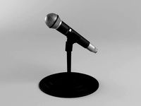 microphone and stand
