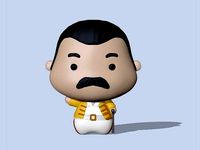Freddie Mercury | 3D