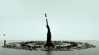 Chocolate splash and Water splash Animated