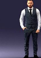 Businessman in jacket 0709-4