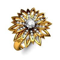 Light Weight  Ring 020 | 3D