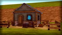 Fantasy House low poly hand painted
