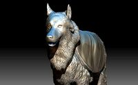 Texas AM University Reveille Dog | 3D