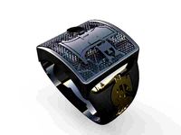 ring with dolar  MR15 | 3D