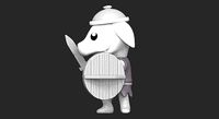 cutebolds warrior and wizard kubolds | 3D