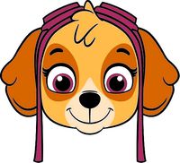 Paw Patrol Skye Cookie and Fondant Cutter with Embosser | 3D