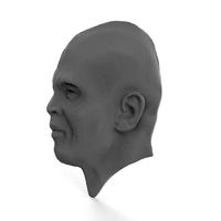 Mike Tyson head | 3D