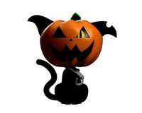 Pumpkin Cat - halloween | 3D