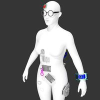 Killjoy accessories  hacker bracelet 3D print for cosplay  | 3D