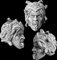 The Gorgons head | 3D