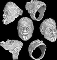 Maori head ring | 3D