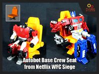 Transformers Autobot Base Crew Seat from Netflix WFC Siege | 3D