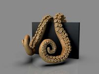 Lovecraft Tentacles Creature Holder | 3D