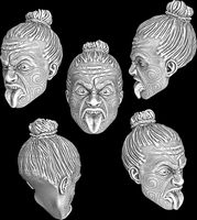 Maori head | 3D