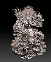 Guan Yu and dargon | 3D