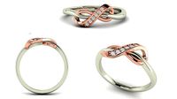 Infinity Band Ring  | 3D