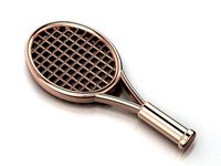 tennis racket necklace | 3D