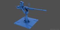 Japanese Type96 25mm AT-AA | 3D