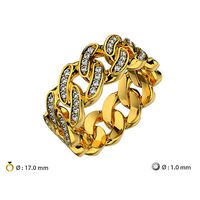 N166 17MM Cuban ring T02 | 3D