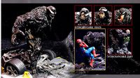 VENOM MOVIE STATUE PRINTABLE MODEL FIGURINE MARVEL TOM HARDY | 3D