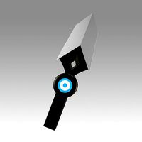 Valorant Jett Knife Cosplay Weapon Prop | 3D