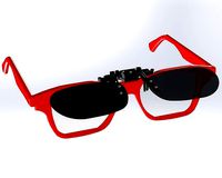 frameless sunglasses | 3D