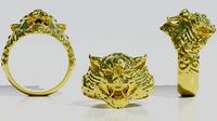Saber Fiend Ring | 3D