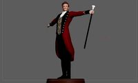 GREATEST SHOWMAN PT BARNUM HUE JACKMAN 3D PRINT PRINTABLE | 3D