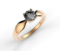 ring with half carat | 3D