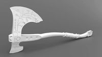 Leviathan Axe - God of War 2018 3D Print Model | 3D