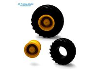 Tractor Tire 3D Printing Model | 3D