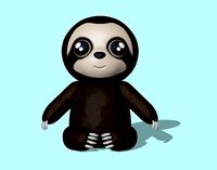 A cute Sloth to decorate and play | 3D