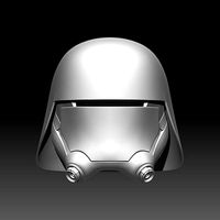 Snow Trooper Helmet Star Wars Episode VII  SW Battlefront | 3D