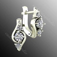 Earrings n9 3D print model | 3D