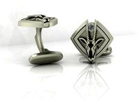 Creative Cufflinks Oryx  | 3D