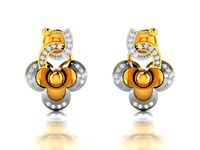 Earrings-3704 | 3D