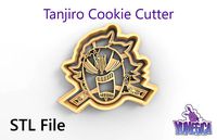 Tanjiro Kamado from Kimetsu no Yaiba Cookie Cutter STL file | 3D