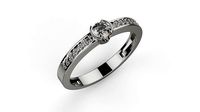 Diamod ring model wedding ring | 3D