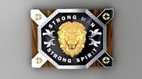 Buckle Lion | 3D