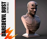 Daredevil Bust - Fan Art | 3D